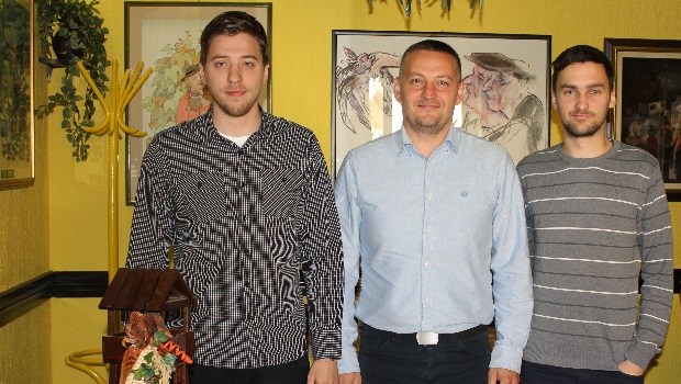 Dean Perko, Marinko Barčan i Ivan Kičinbaći